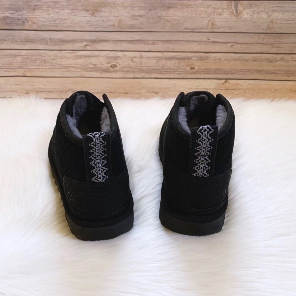 UGG Men’s Neumel Flex Boots In Black - Picture 6 of 8